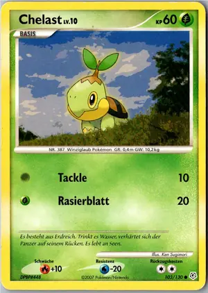 Pokémon-Karte Chelast 103/130 Diamant & Perl