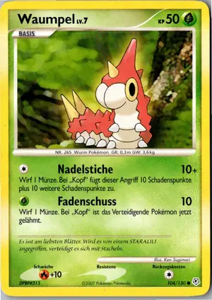 Waumpel Exemplar 1,95 €