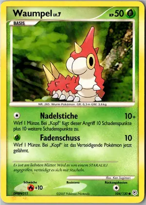 Waumpel Exemplar 1,95 €
