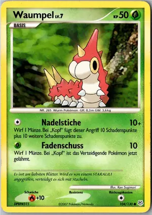 Waumpel Exemplar 1,95 €