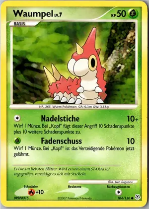 Waumpel Exemplar 1,95 €