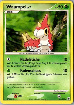 Waumpel Exemplar 1,95 €