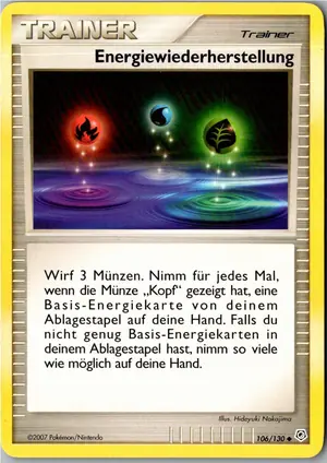Energiewiederherstellung Exemplar 1,95 €