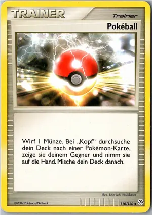 Pokémon-Karte Pokéball 110/130 Diamant & Perl