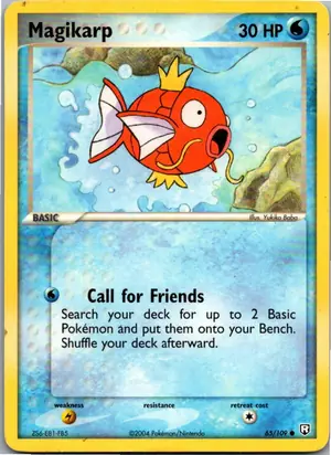 Pokémon-Karte Magikarp Karpador 65/109 Team Rocket Returns