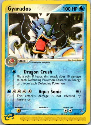 Pokémon-Karte Gyarados Garados 32/97 EX Drache