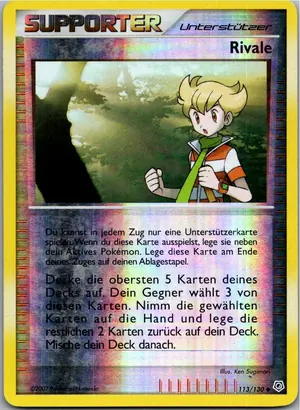 Pokémon-Karte Rivale 113/130 Diamant & Perl