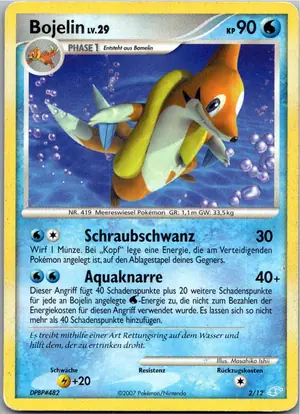 Pokémon-Karte Bojelin 26/130 Diamant & Perl
