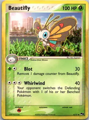 Pokémon-Karte Beautifly Beautify 6/17 POP Series 1
