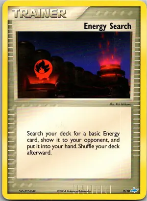 Pokémon-Karte Energy Search Energiesuche 9/10 EX trainer Kit (Latias)