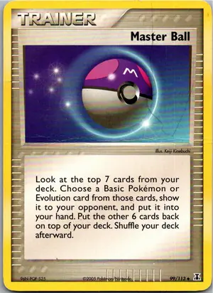 Master Ball Meisterball Exemplar 3,95 €