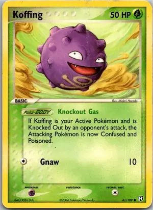 Koffing Smogon Exemplar 8,95 €