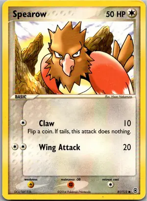 Spearow Habitak Exemplar 1,45 €