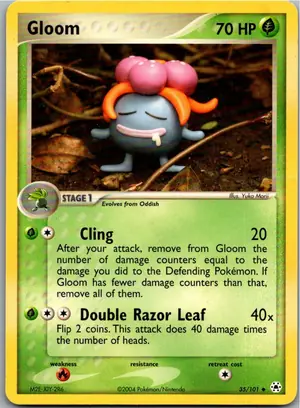 Pokémon-Karte Gloom Duflor 35/101 Hidden Legends