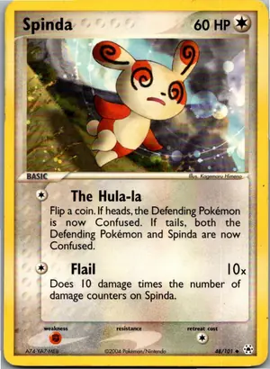 Pokémon-Karte Spinda Pandir 48/101 Hidden Legends