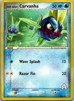 Team Aqua's Carvanha Kanivanha Exemplar 1,95 €