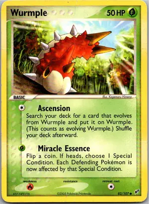 Wurmple Waumpel Exemplar 1,45 €