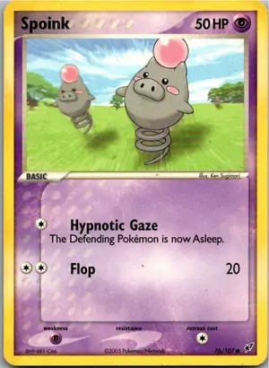 Spoink Exemplar 1,95 €
