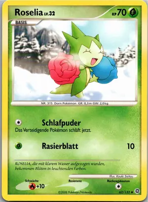 Roselia Exemplar 1,95 €