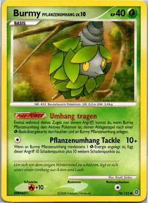 Burmy Pflanzenumhang Exemplar 1,95 €