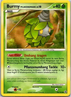 Burmy Pflanzenumhang Exemplar 1,95 €