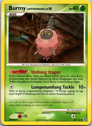 Burmy Lumpenumhang Exemplar 1,95 €