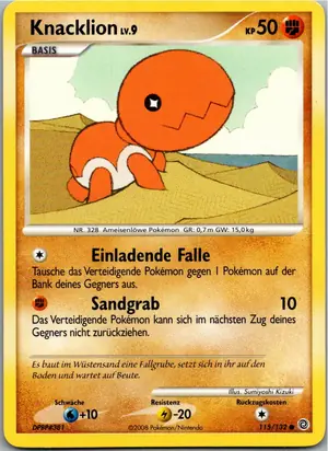 Knacklion Exemplar 1,95 €