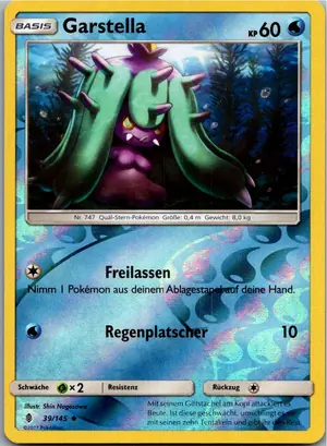 Pokémon-Karte Garstella 39/145 Stunde der Wächter