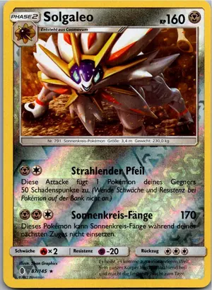 Solgaleo Exemplar 4,95 €