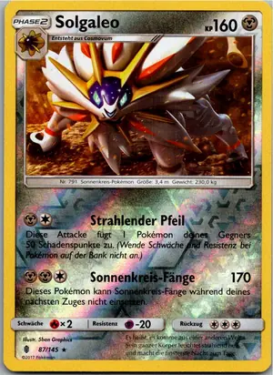 Solgaleo Exemplar 4,95 €