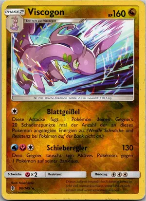 Pokémon-Karte Viscogon 96/145 Stunde der Wächter