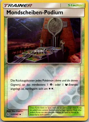 Mondscheiben-Podium Exemplar 2,25 €