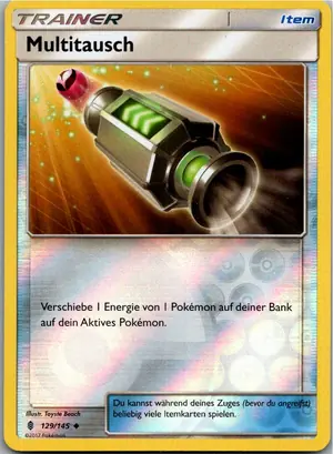 Pokémon-Karte Multitausch 129/145 Stunde der Wächter