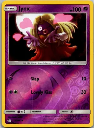 Pokémon-Karte Jynx Rossana 30/68 Verborgenes Schicksal