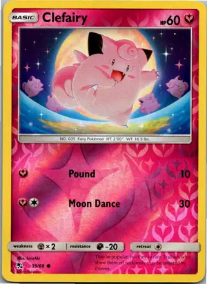 Clefairy Piepi Exemplar 6,95 €
