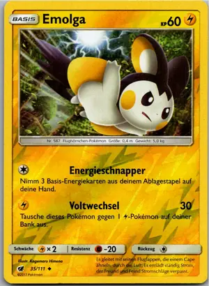 Emolga Exemplar 3,95 €
