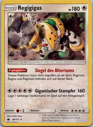 Regigigas Exemplar 3,95 €
