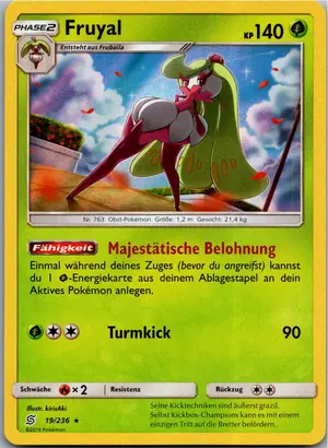 Pokémon-Karte Fruyal 19/236 Bund der Gleichgesinnten