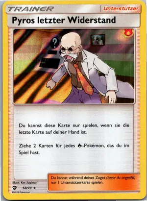 Pyros letzter Widerstand Exemplar 2,25 €