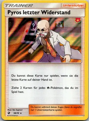 Pyros letzter Widerstand Exemplar 2,25 €