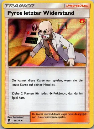 Pyros letzter Widerstand Exemplar 2,25 €