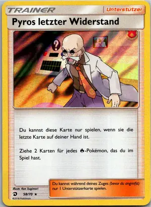 Pyros letzter Widerstand Exemplar 2,25 €