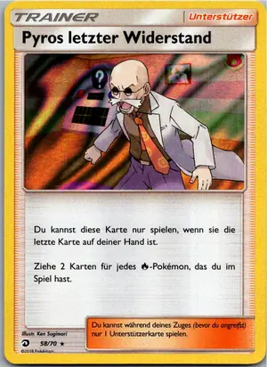 Pyros letzter Widerstand Exemplar 2,25 €