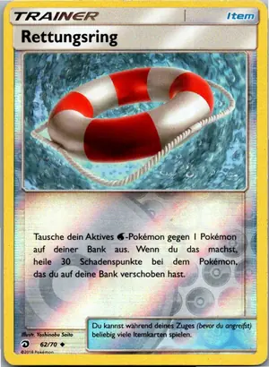 Pokémon-Karte Rettungsring 62/70 Majestät Der Drachen