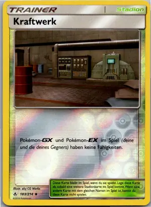 Pokémon-Karte Kraftwerk 183/214 Kräfte im Einklang
