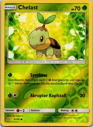 Pokémon-Karte Chelast 6/156 Ultra-Prisma