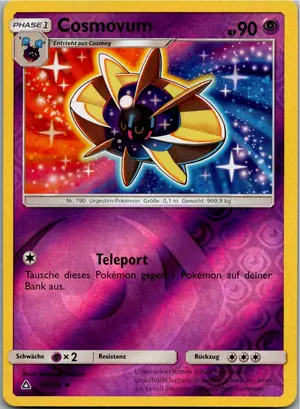 Pokémon-Karte Cosmovum 61/156 Ultra-Prisma
