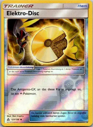 Pokémon-Karte Elektro-Disc 121/156 Ultra-Prisma