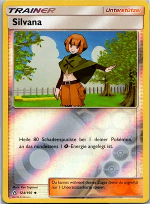 Pokémon-Karte Silvana 124/156 Ultra-Prisma
