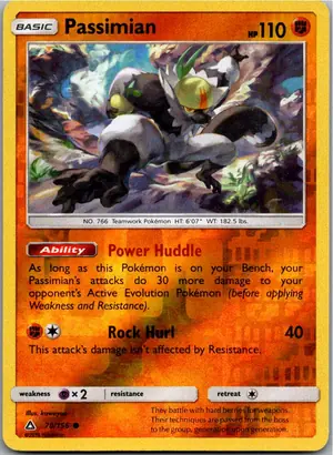 Pokémon-Karte Passimian Quartermak 70/156 Ultra-Prisma